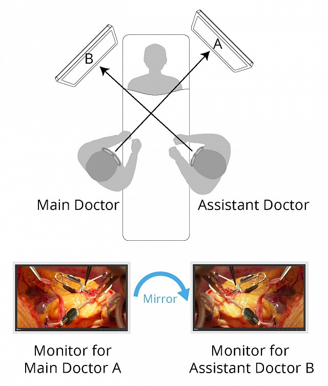 Monitor - EX271W - Mirroring for an Alternative Viewpoint