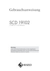 Gebrauchsanweisung SCD 19102