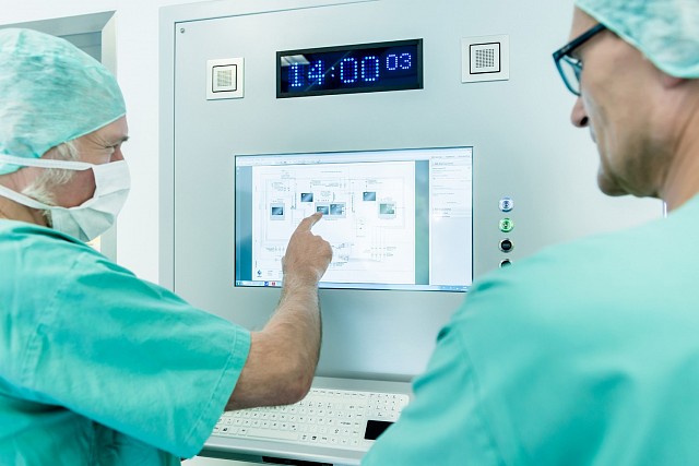 The vm module in Caliop controls EIZO’s new video-over-IP system.