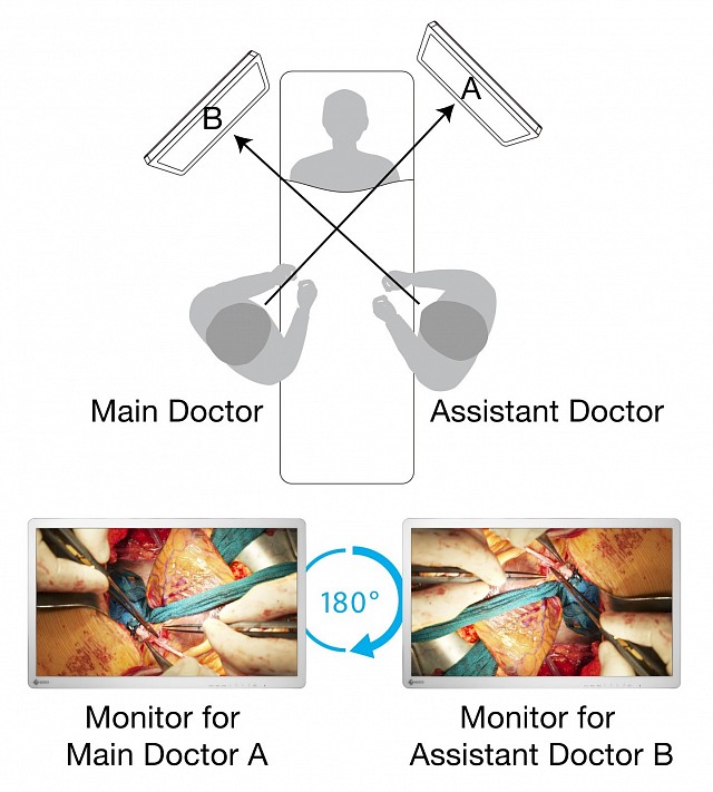 Monitor - Endo 4K - Rotate and Mirror EX3241